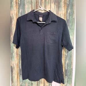 Patagonia Men's Dark Blue Polo Shirt